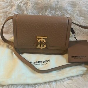 NWT Burberry TB Monogram Crossbody Bag